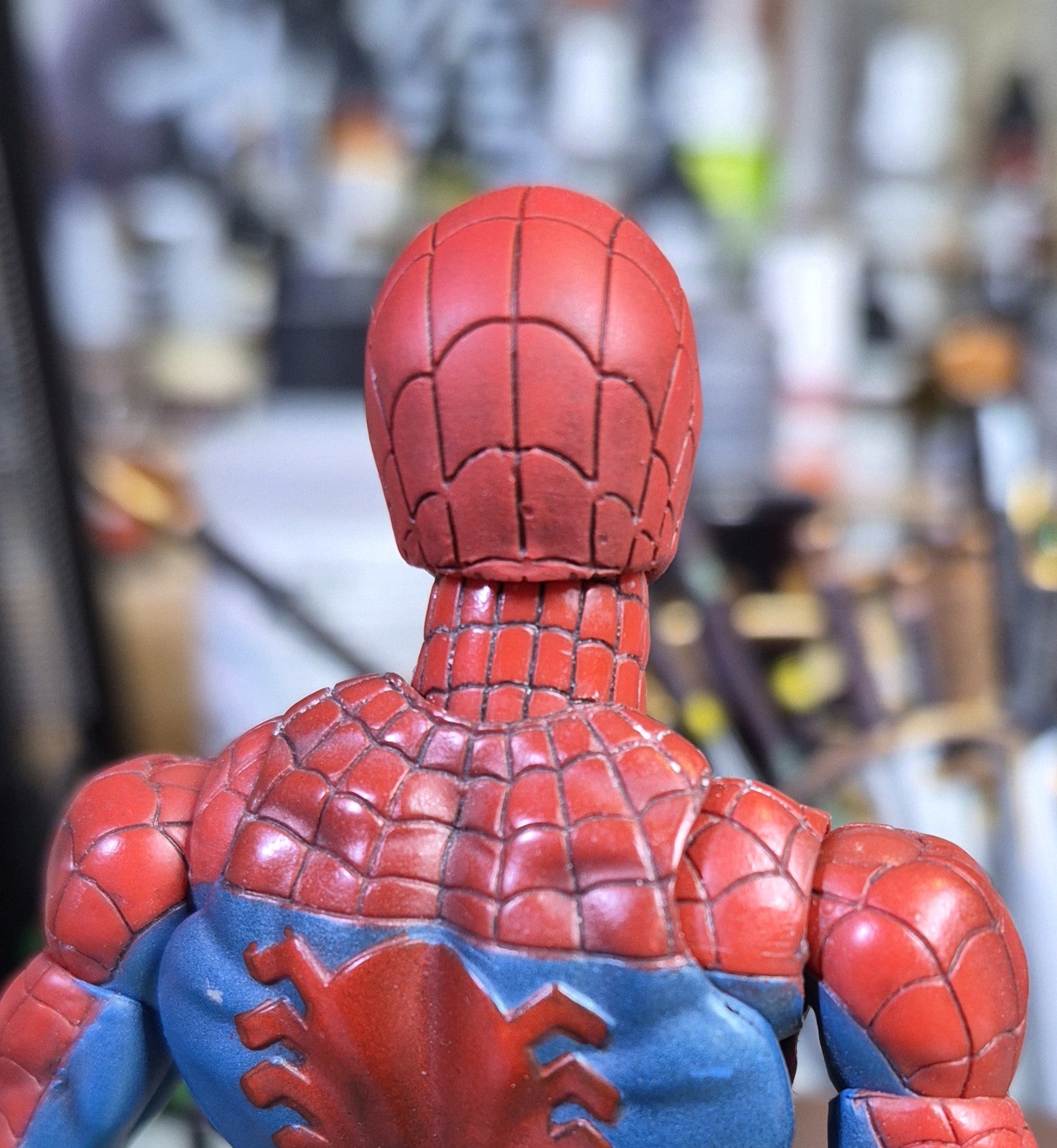 Squinty Eye Spidey head for MAFEX