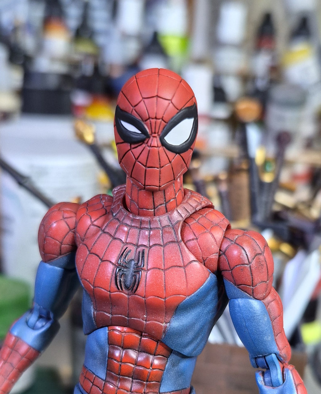 Squinty Eye Spidey head for MAFEX