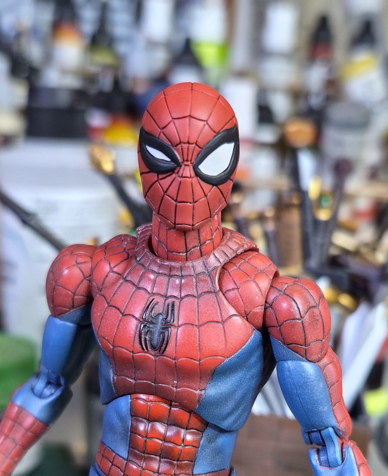 Squinty Eye Spidey head for MAFEX