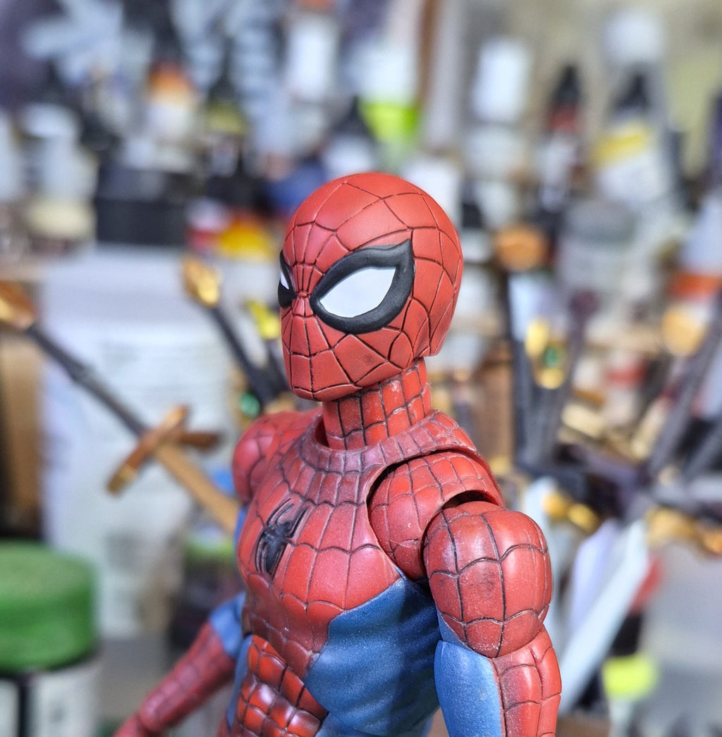 Squinty Eye Spidey head for MAFEX