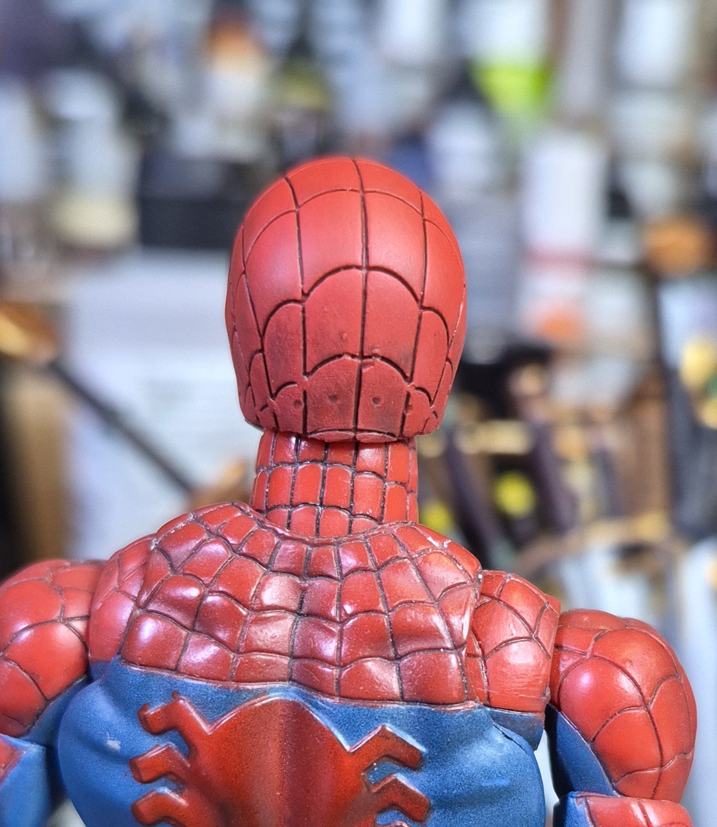 Neutral Spidey head for MAFEX