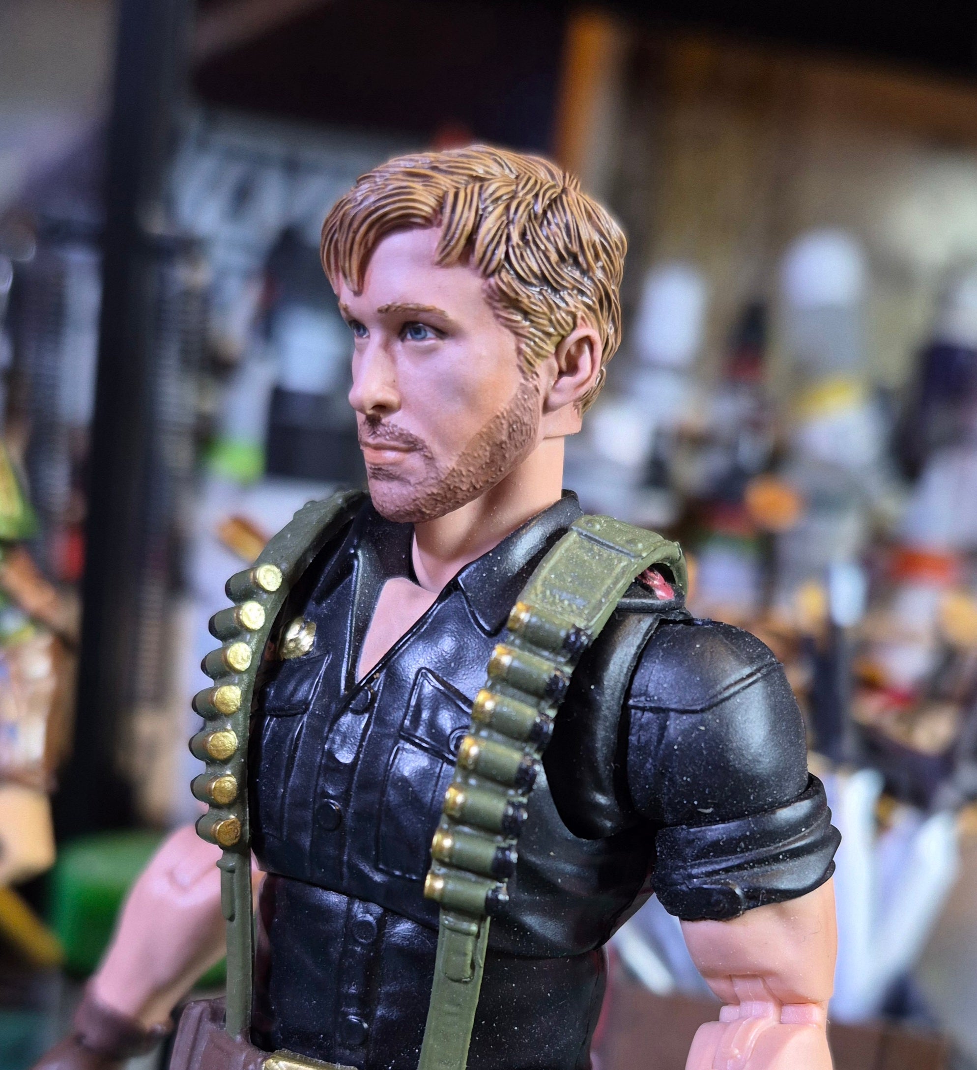 Gosling head with open socket