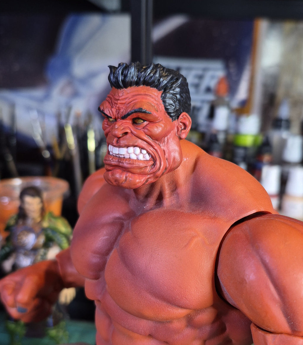 Red Hulk head for Select