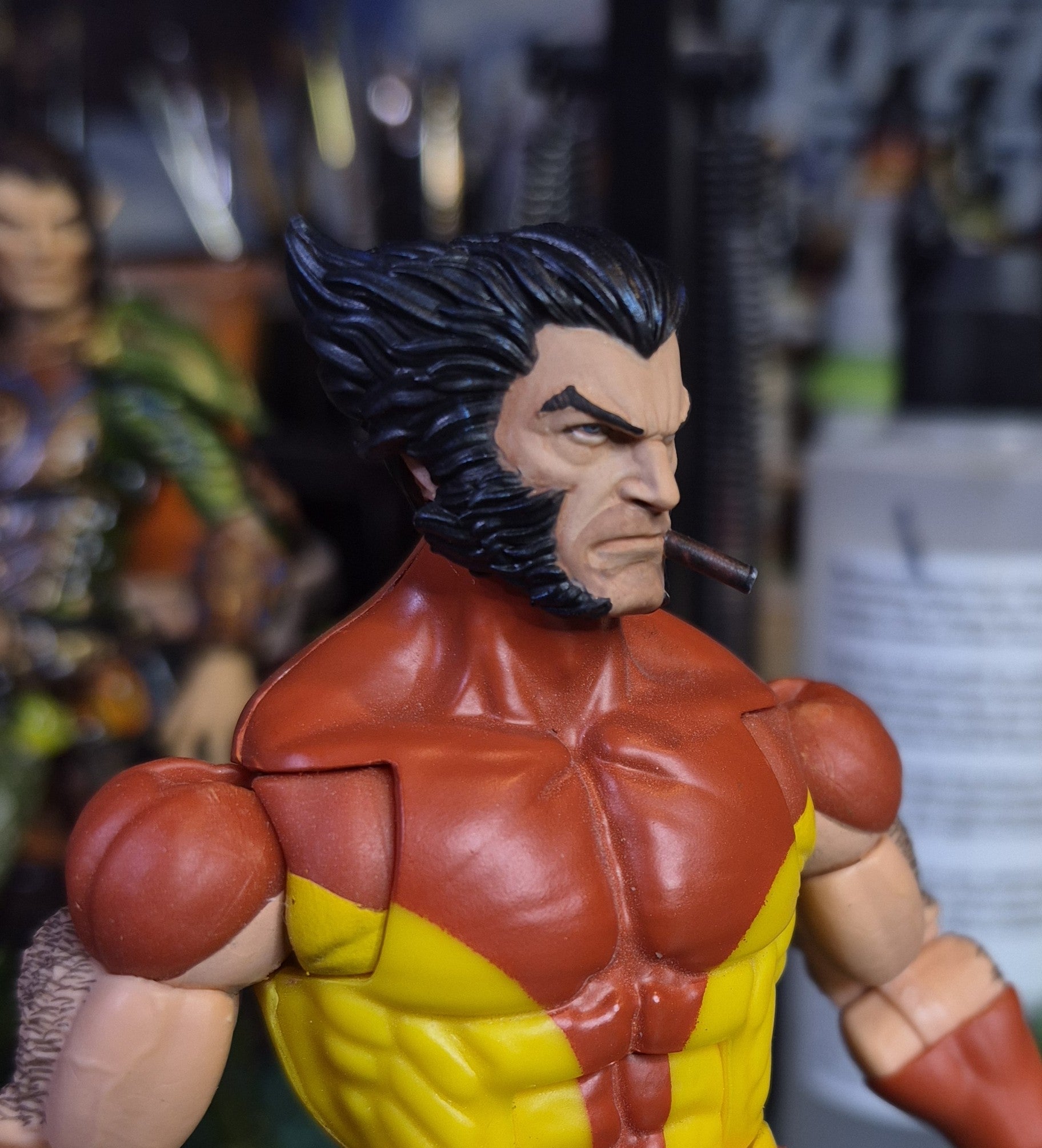 Smoking Logan head for Legends