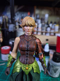 Blonde Female Elf Head for Legions