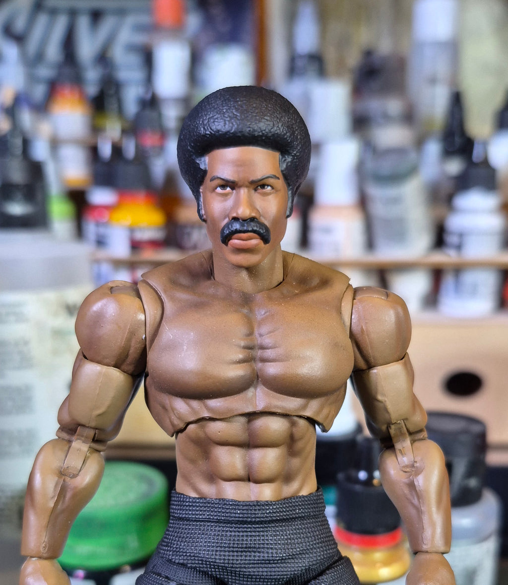 Black Dynamite head for Montez Lee