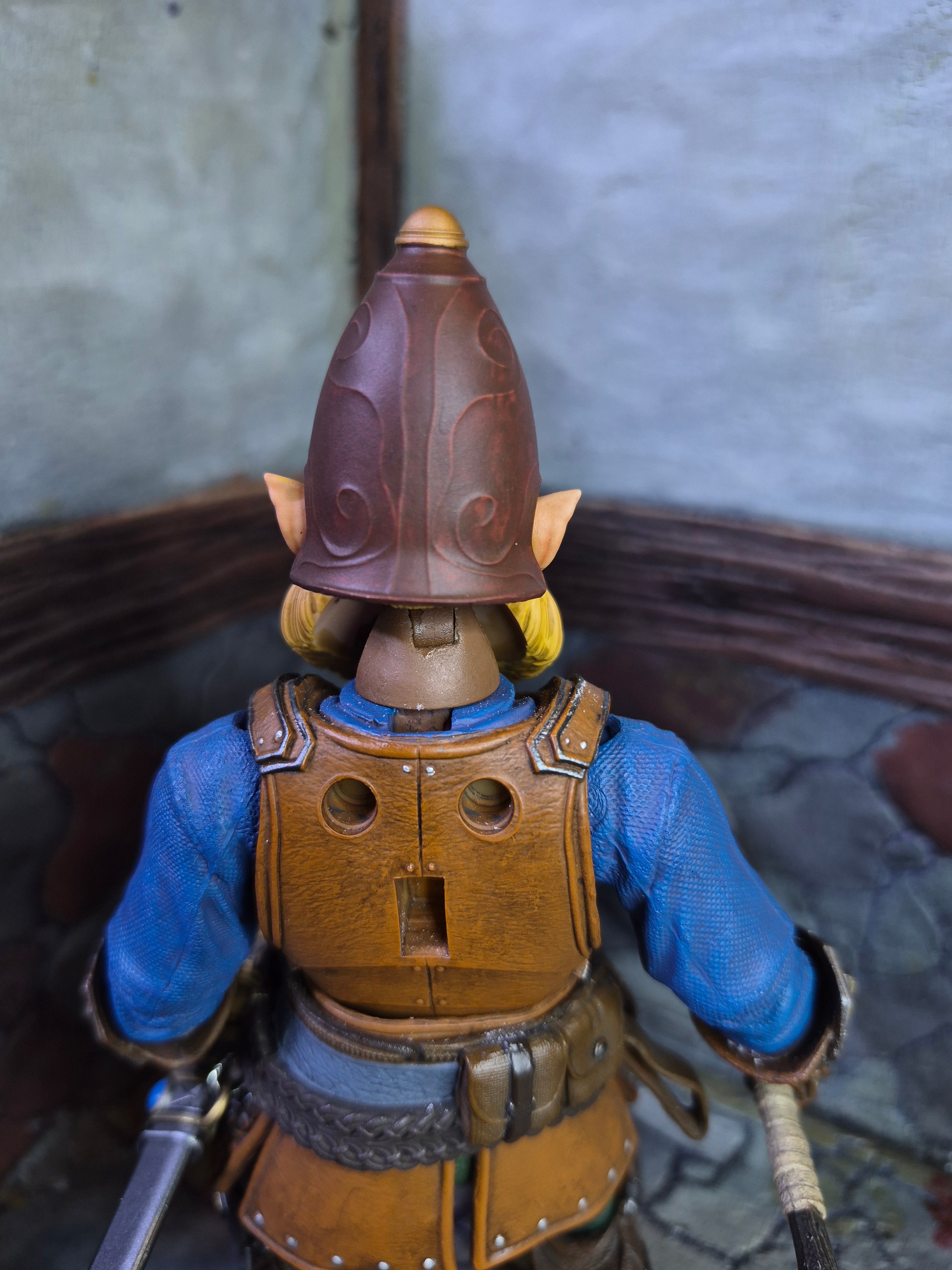 Blonde Forest Dwarf head for Legions