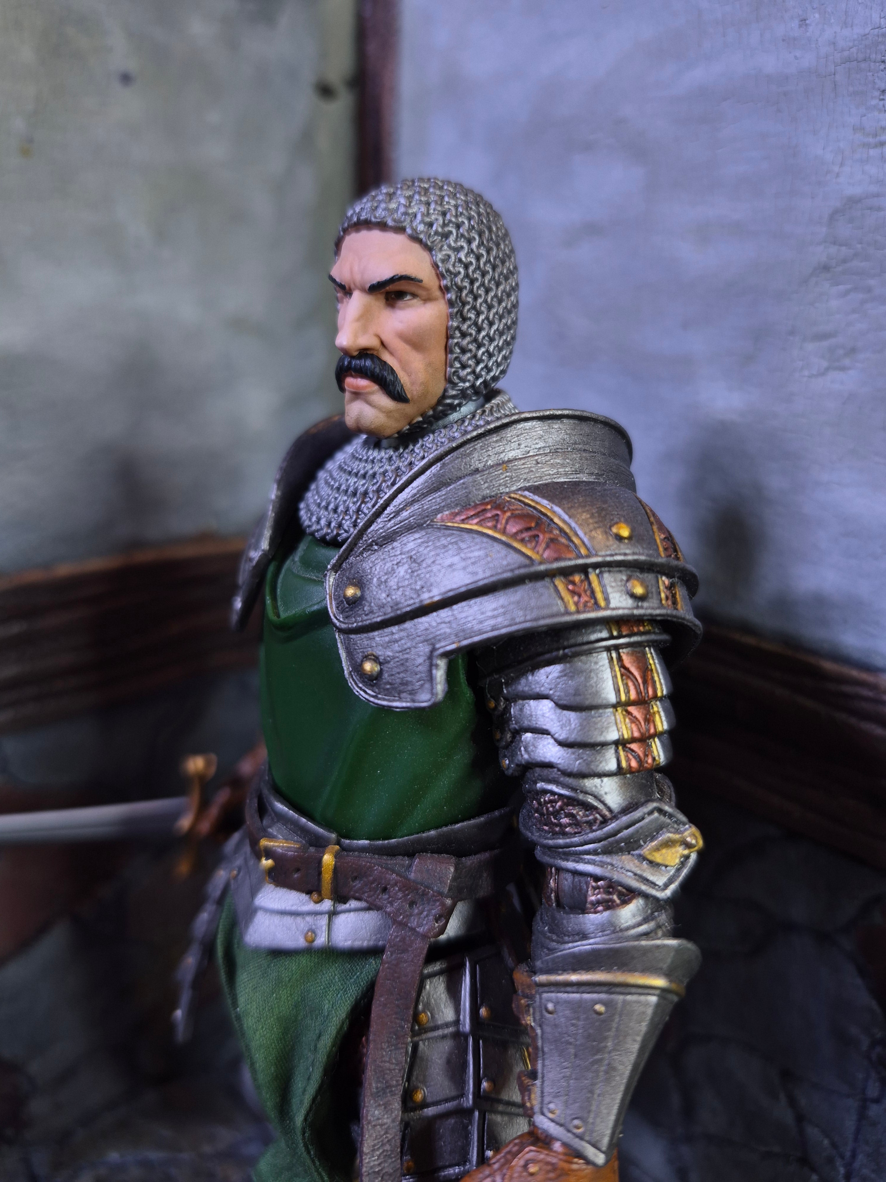 Black Haired Palomino head for Legions