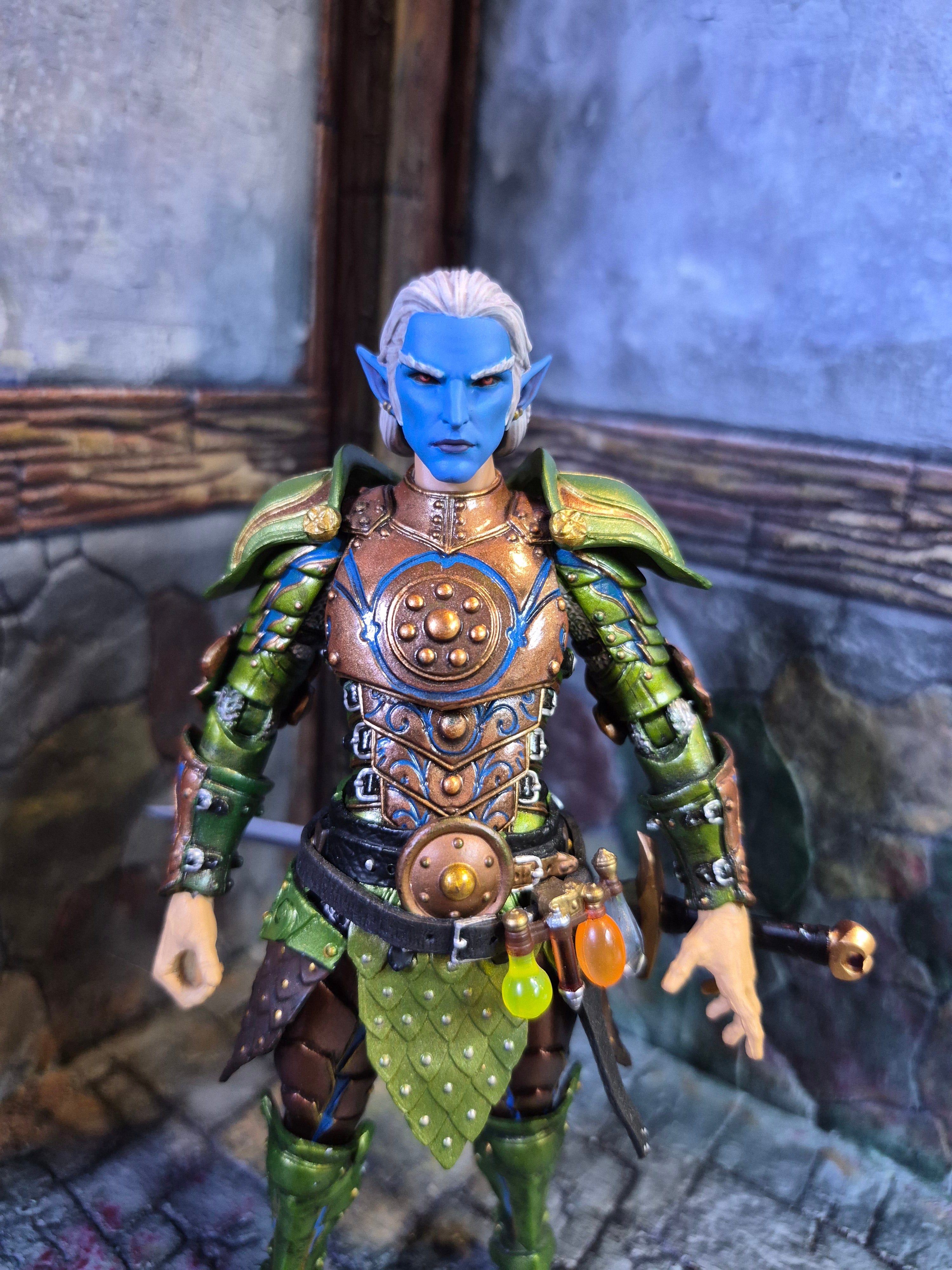 Drow head for V2 Legions