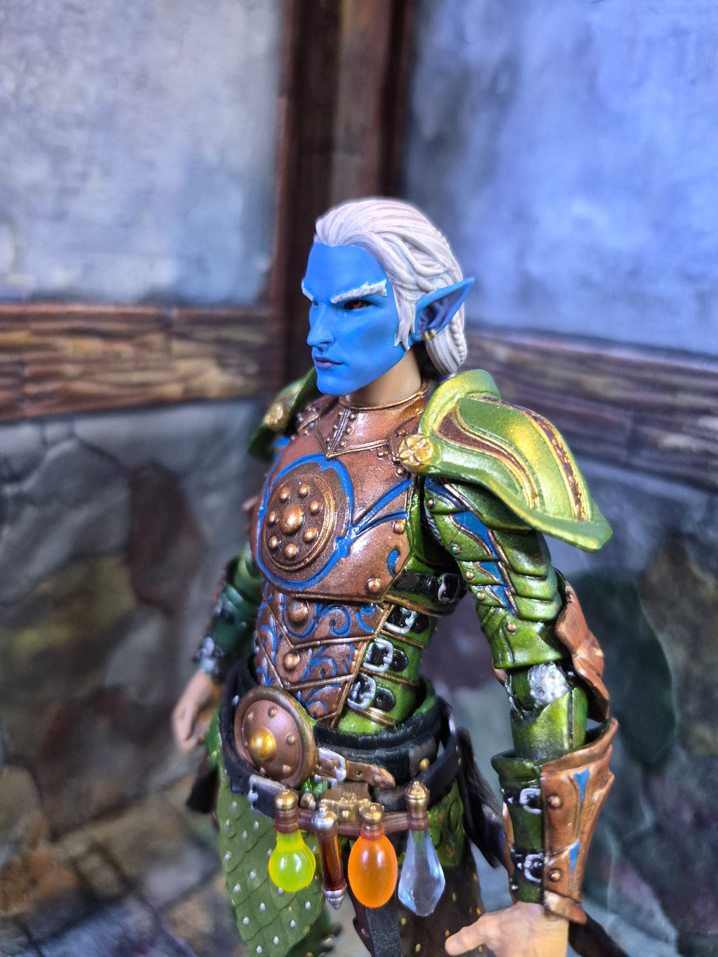 Drow head for V2 Legions