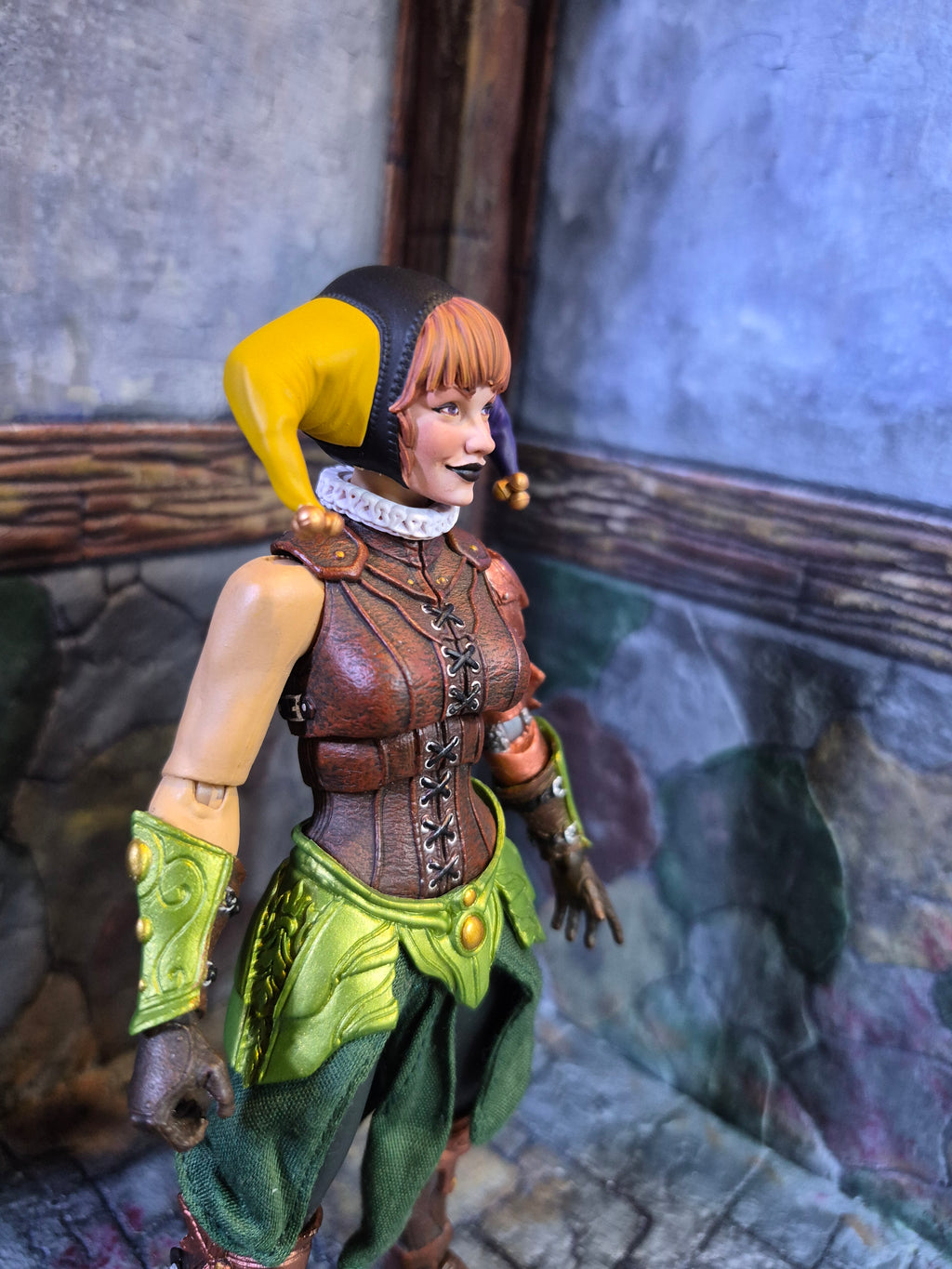 Female Jester head for Legions