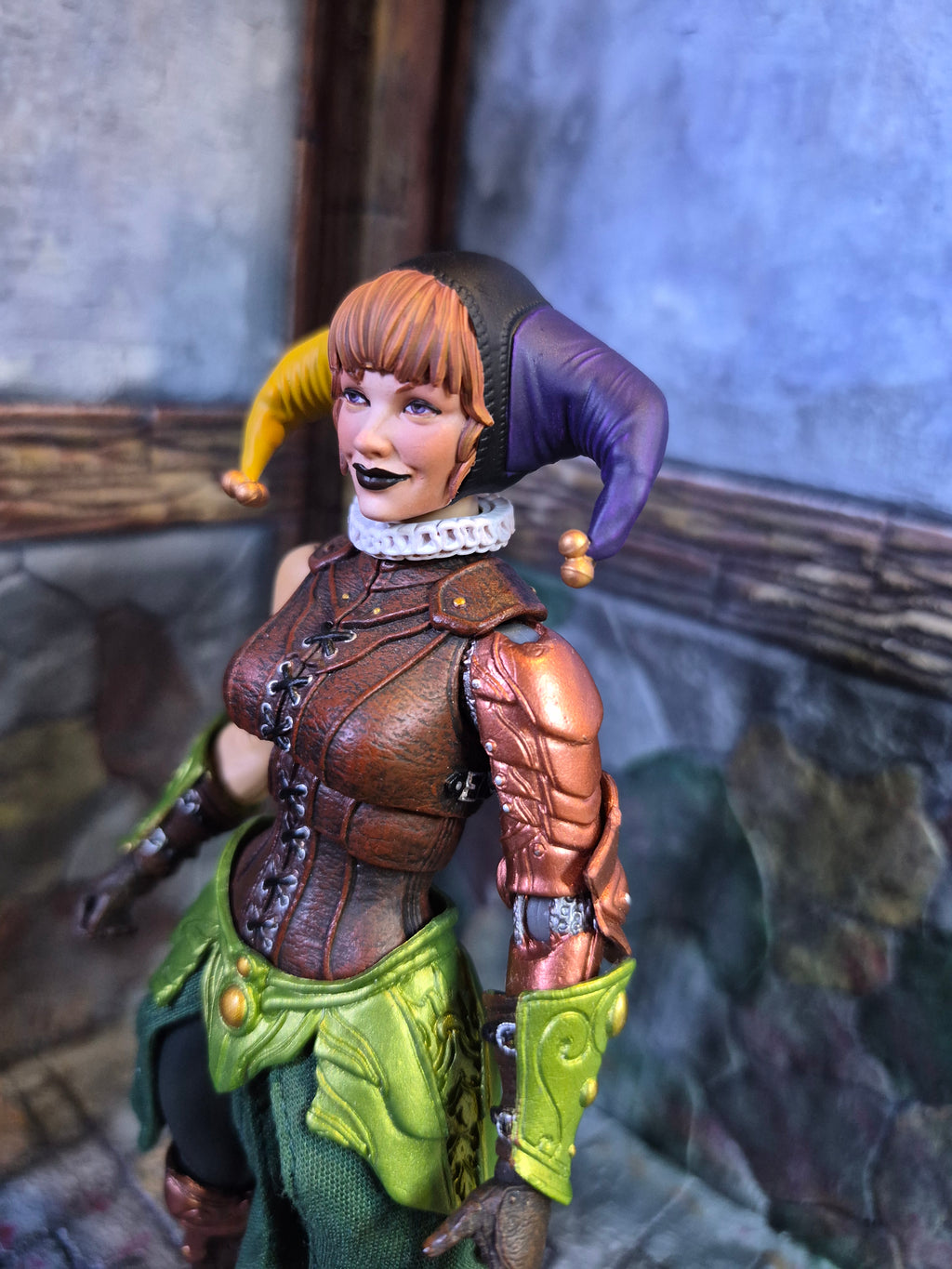 Female Jester head for Legions