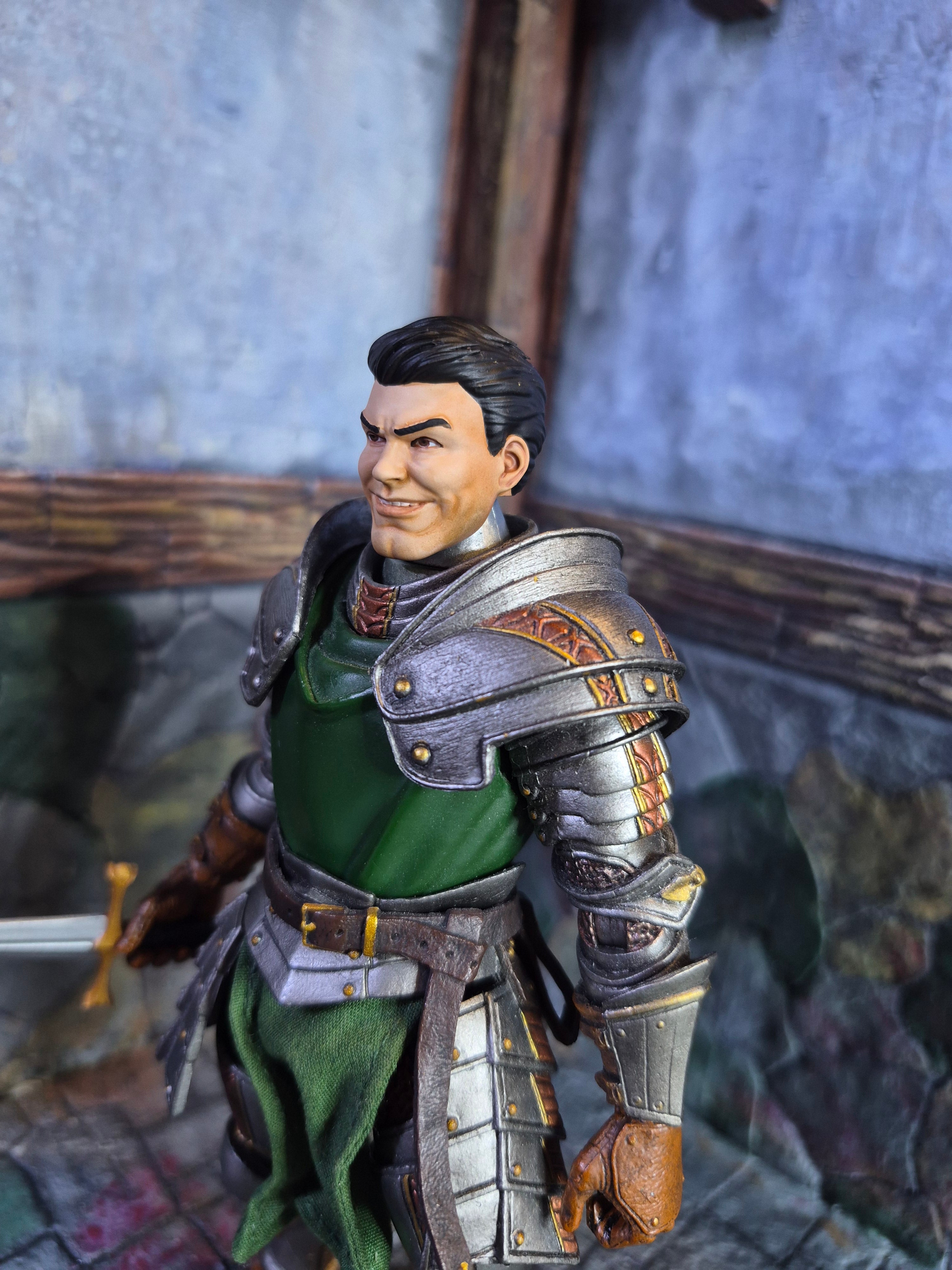 Black Haired Billy Head for Legions