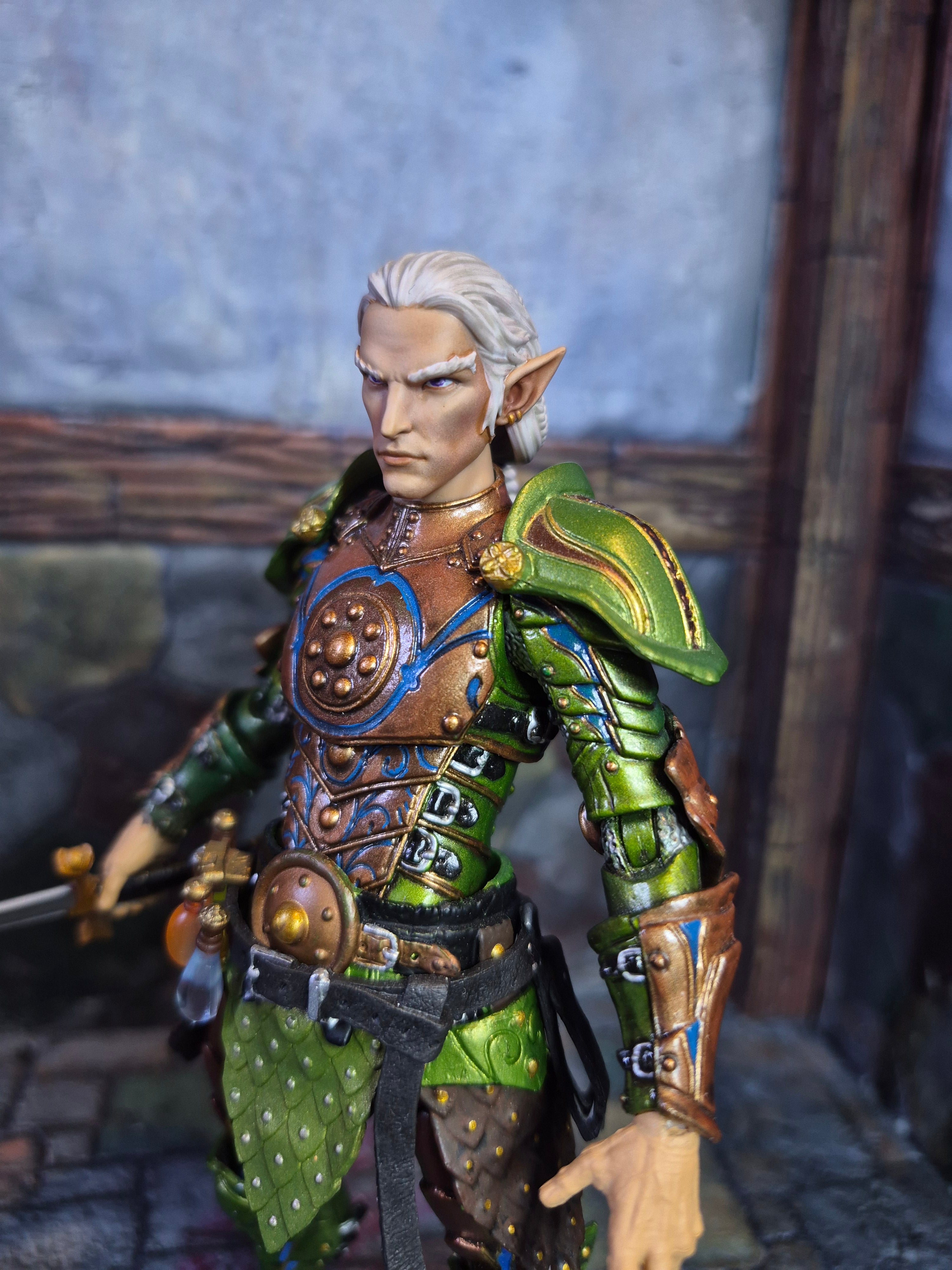 White haired Elf head for Legions