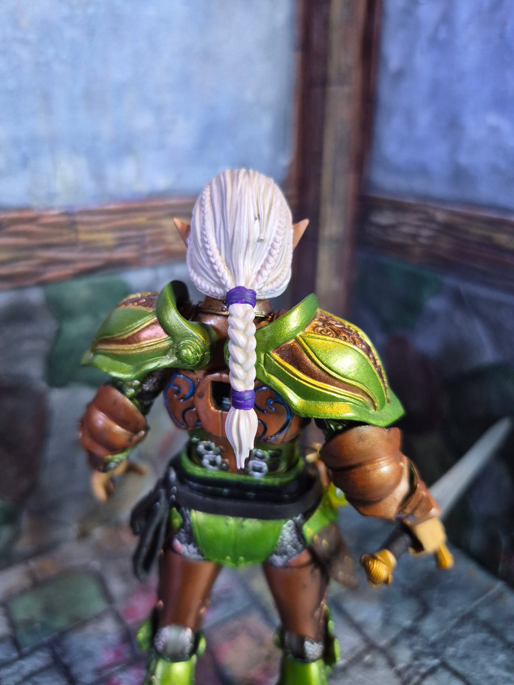 White haired Elf head for Legions