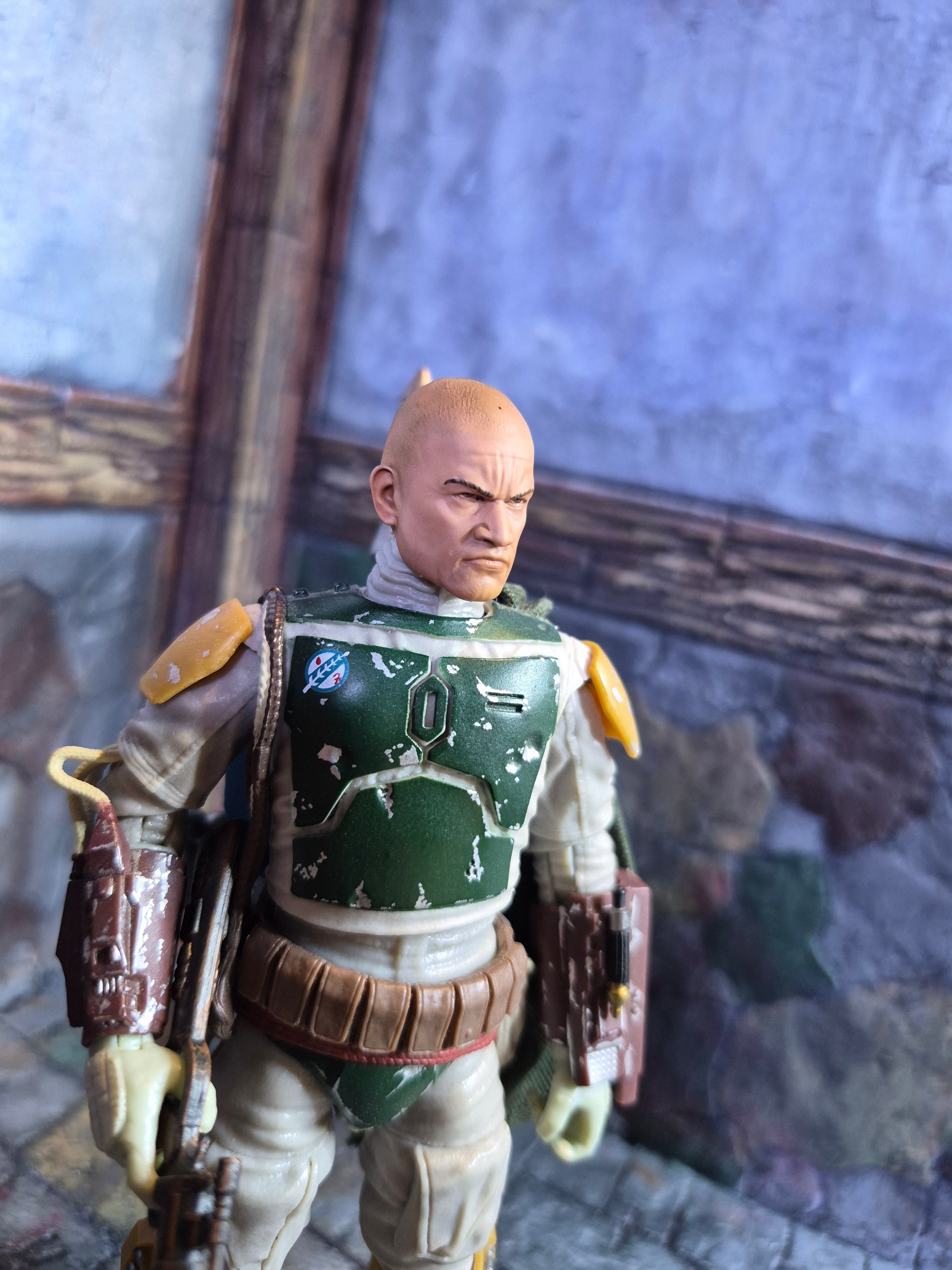 Boba head with open socket