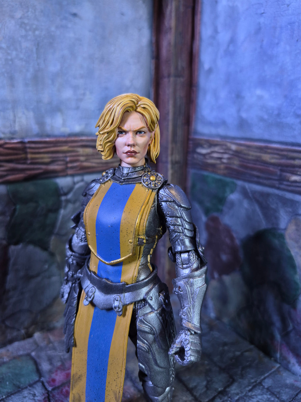 Blonde Elf head for Legions