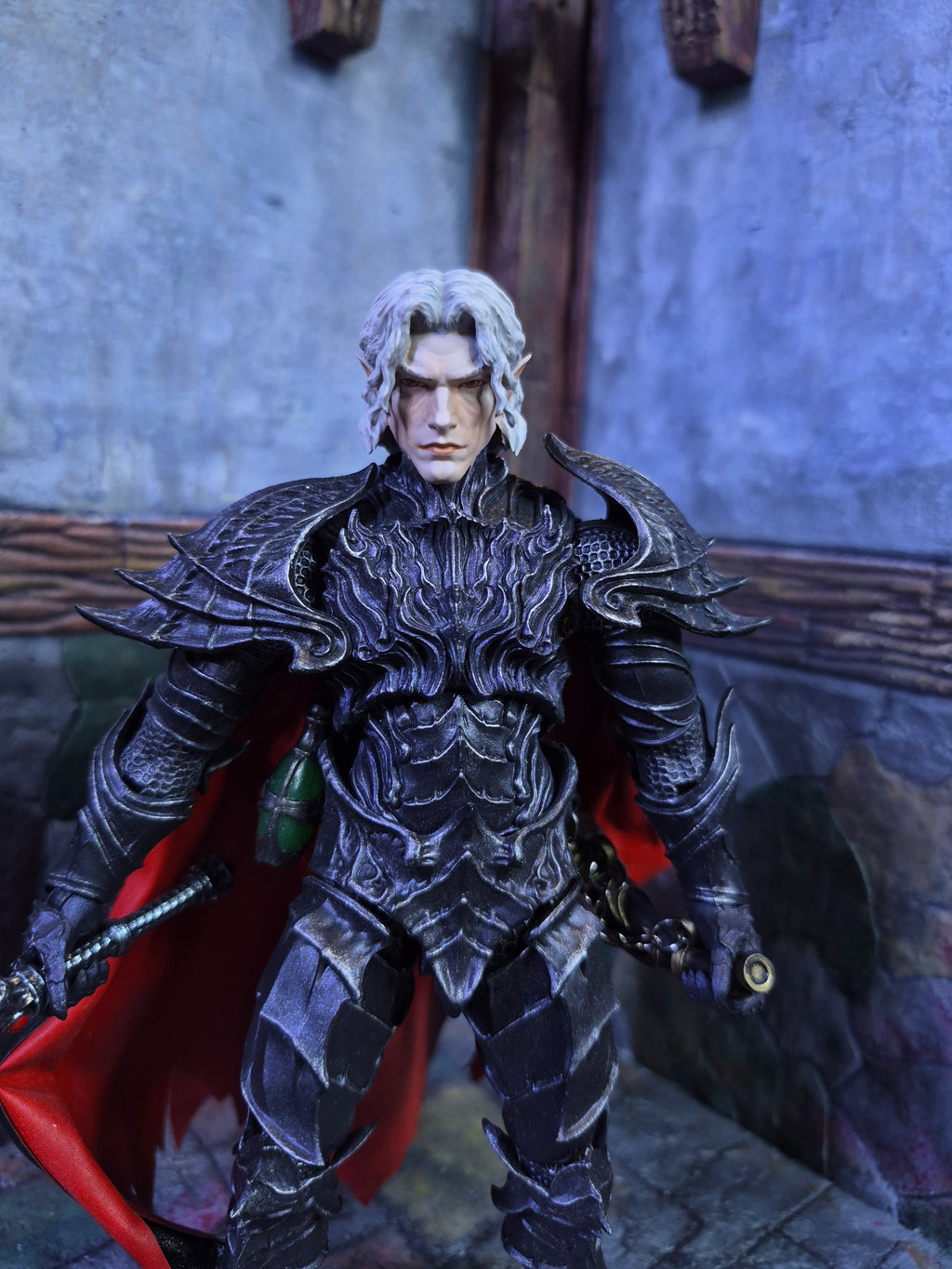 Elric head for Savage Crucible