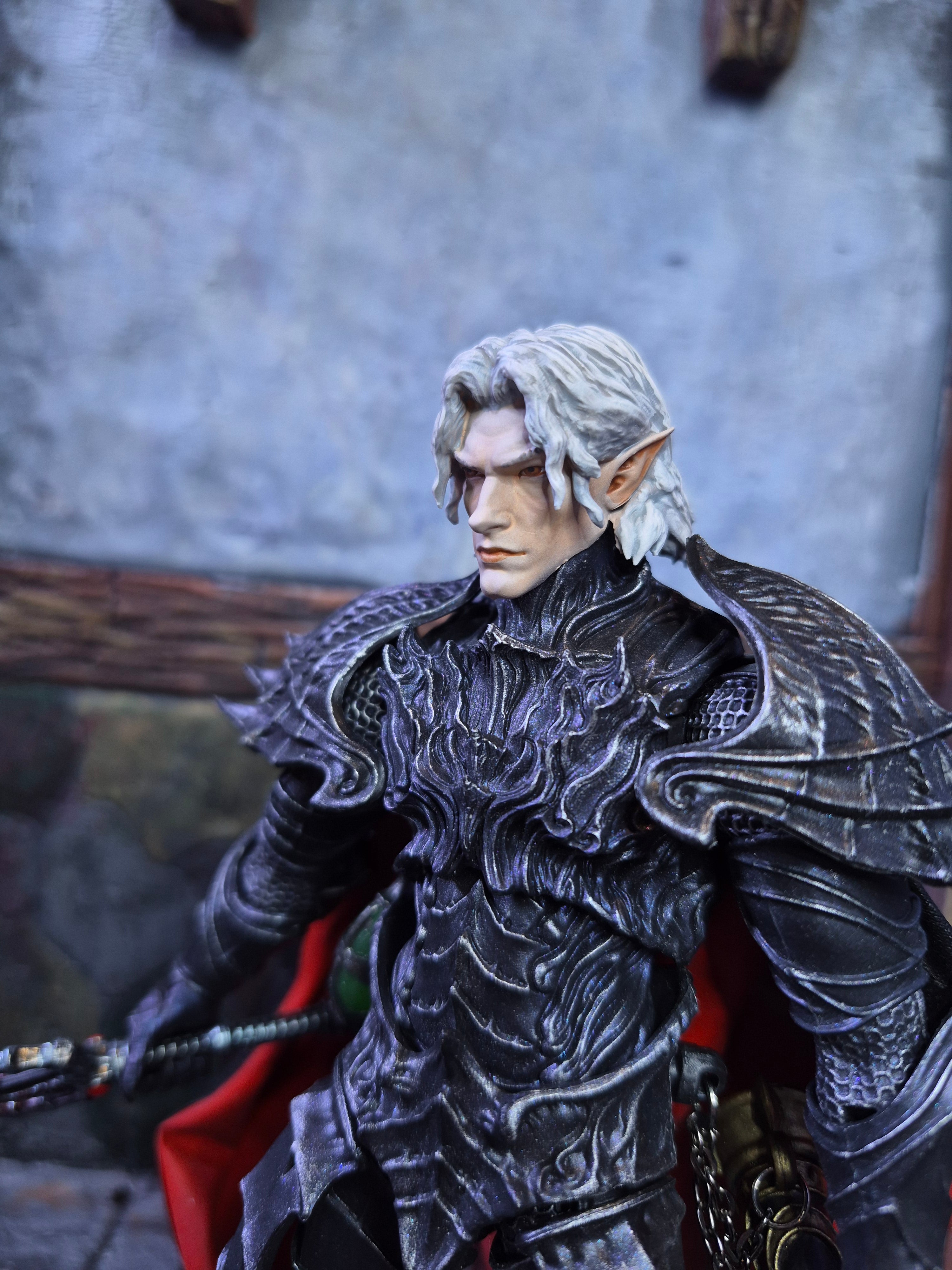 Elric head for Savage Crucible