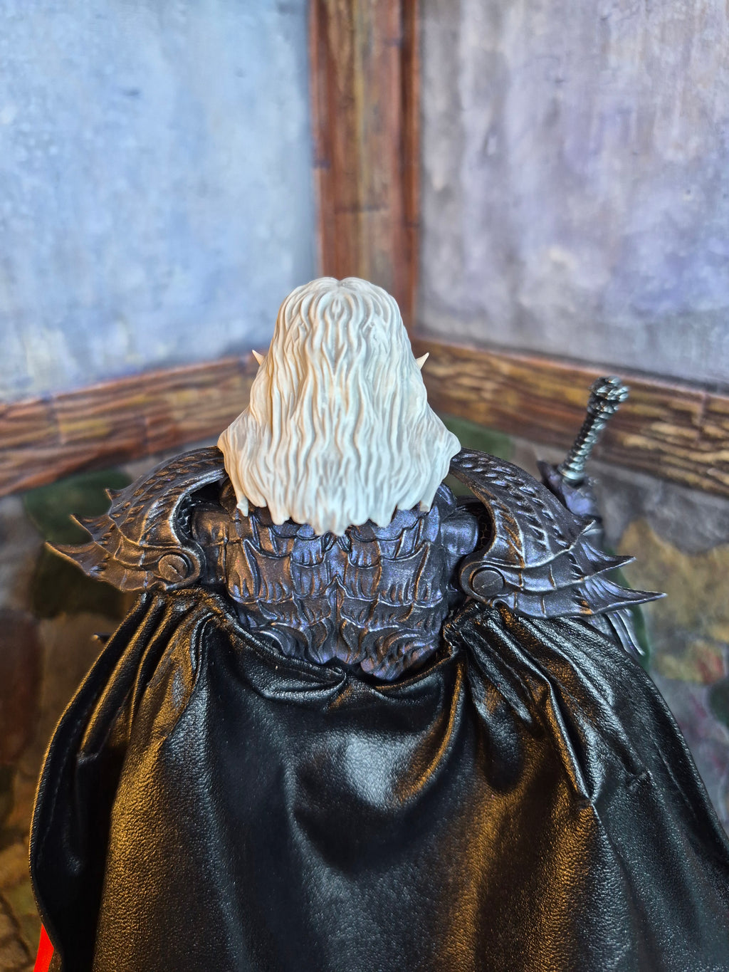 Long Haired Elf head for Savage Crucible