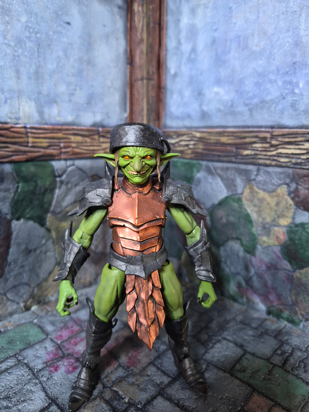 Pot Helm Goblin head for Legions