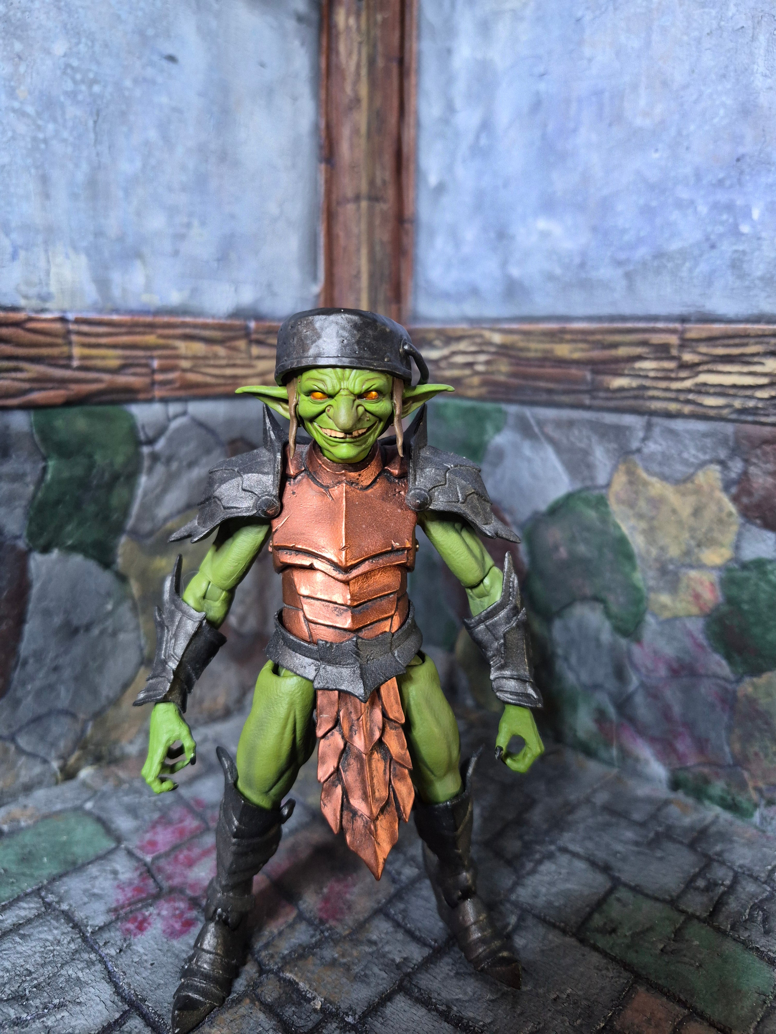 Pot Helm Goblin head for Legions