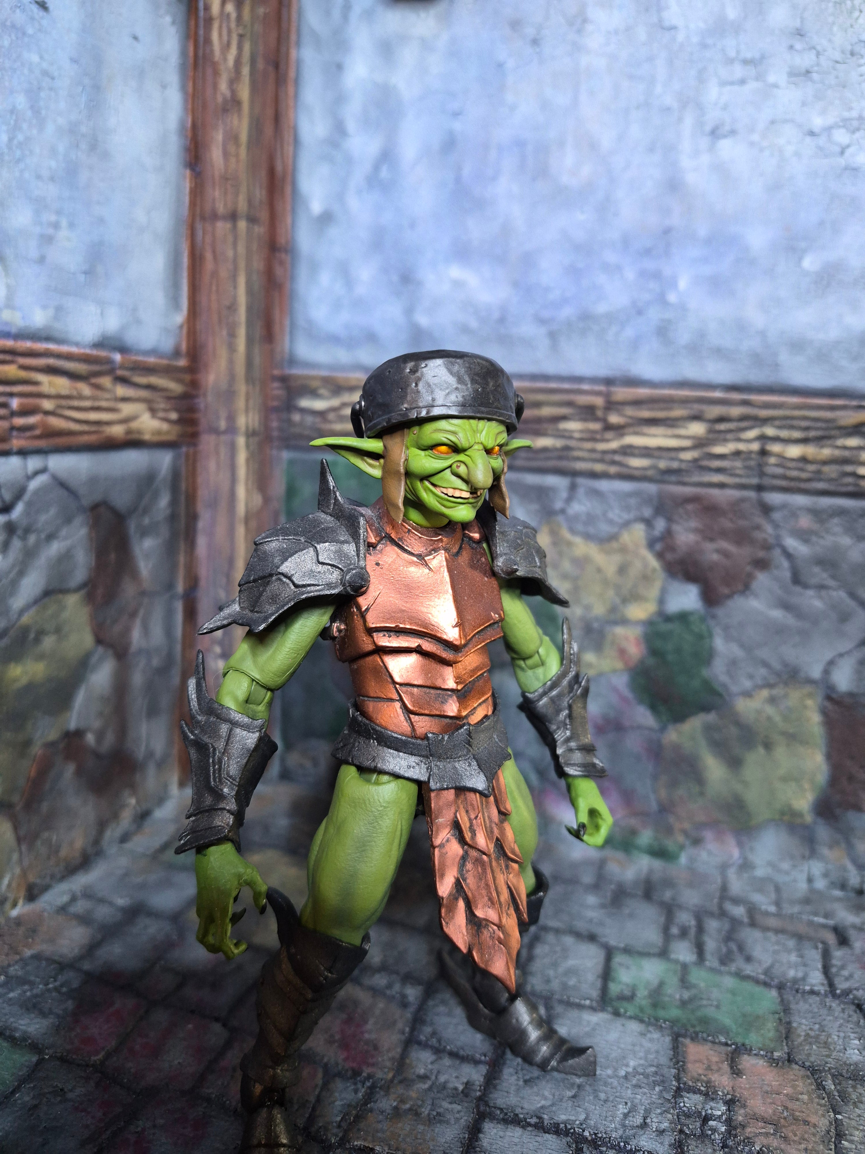 Pot Helm Goblin head for Legions