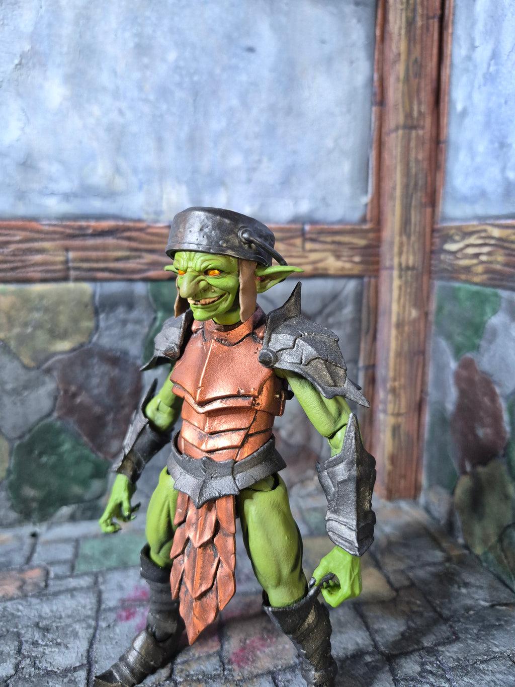 Pot Helm Goblin head for Legions