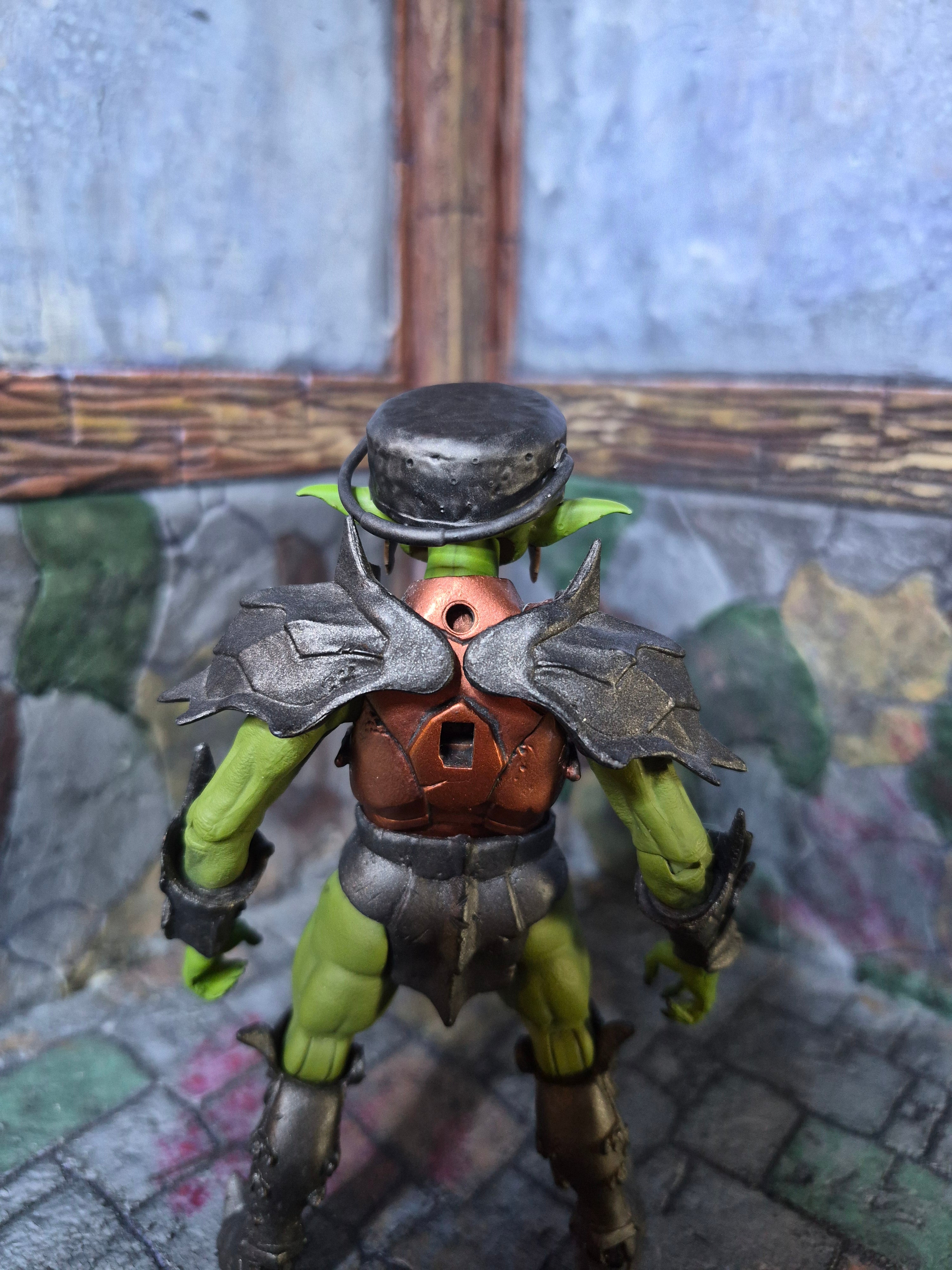 Pot Helm Goblin head for Legions