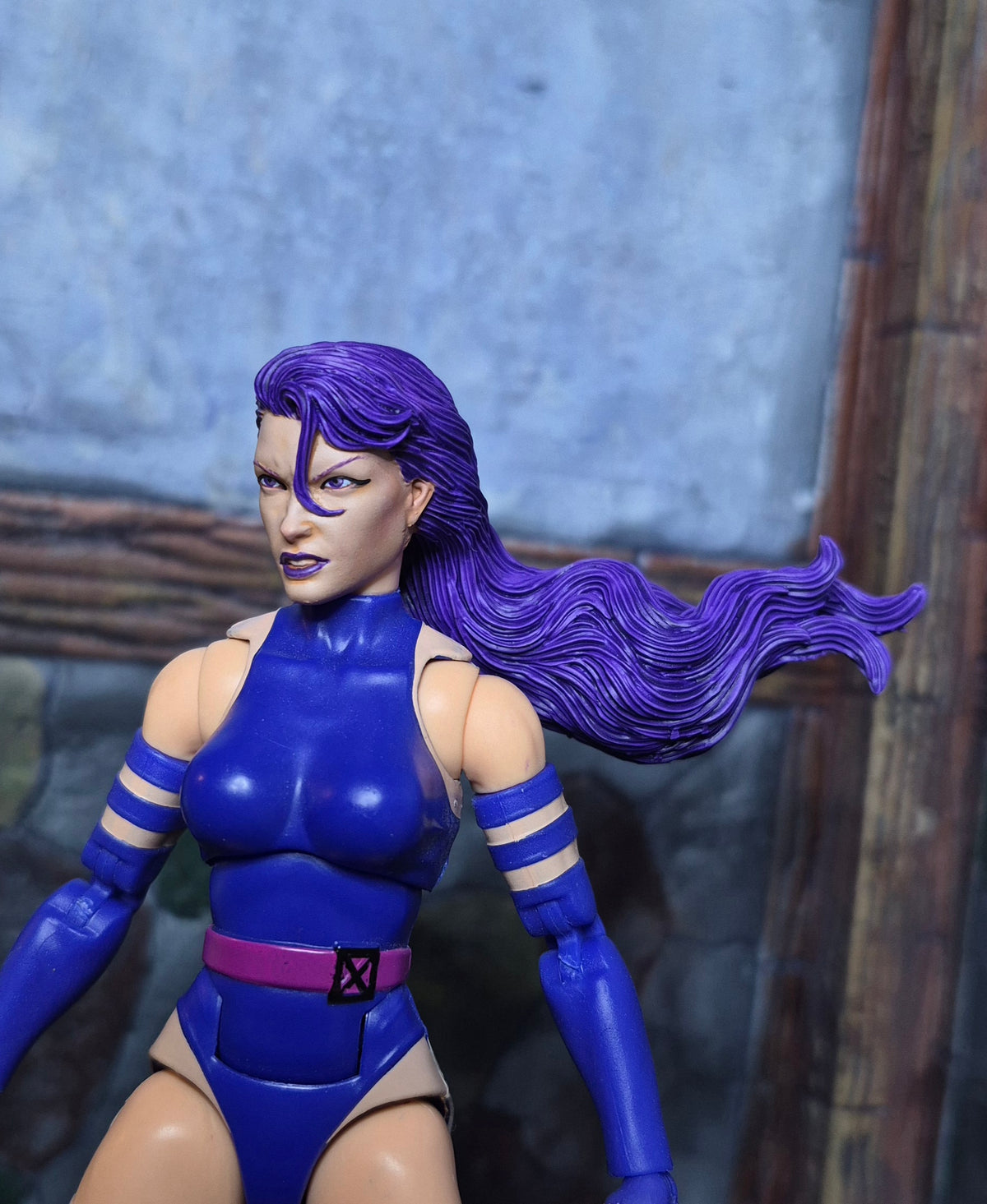 Angry Psylocke head for Legends