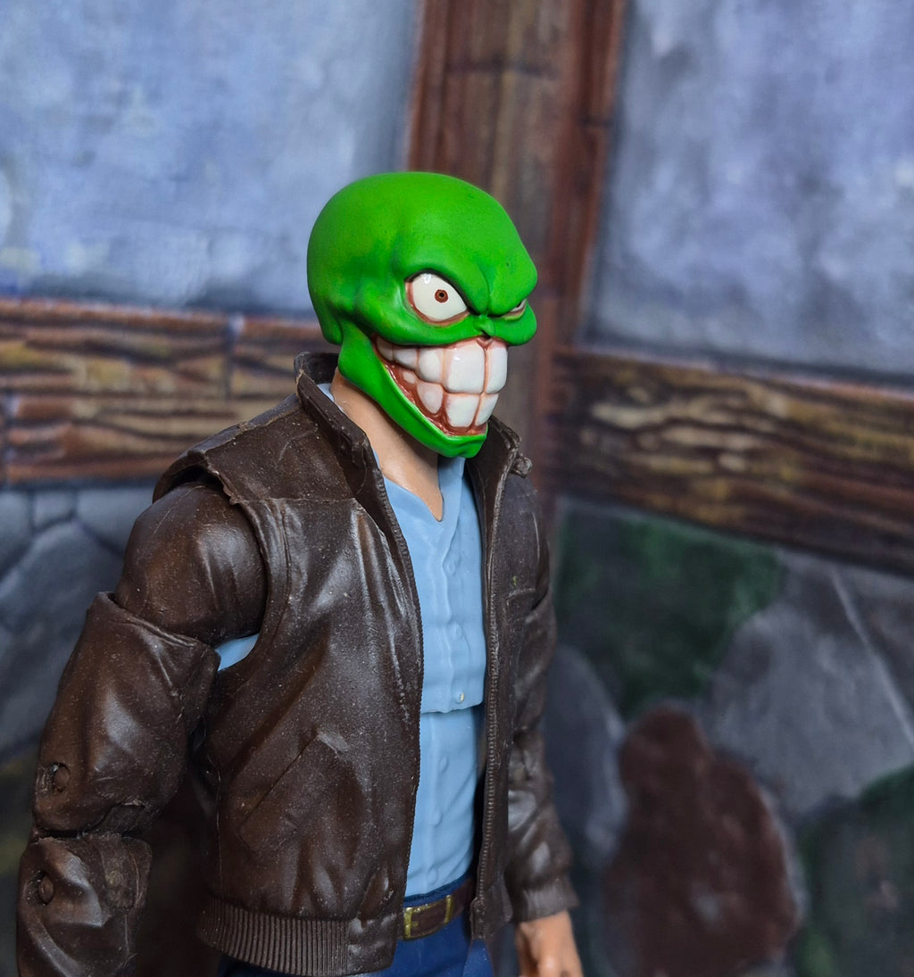 Mask head with open socket