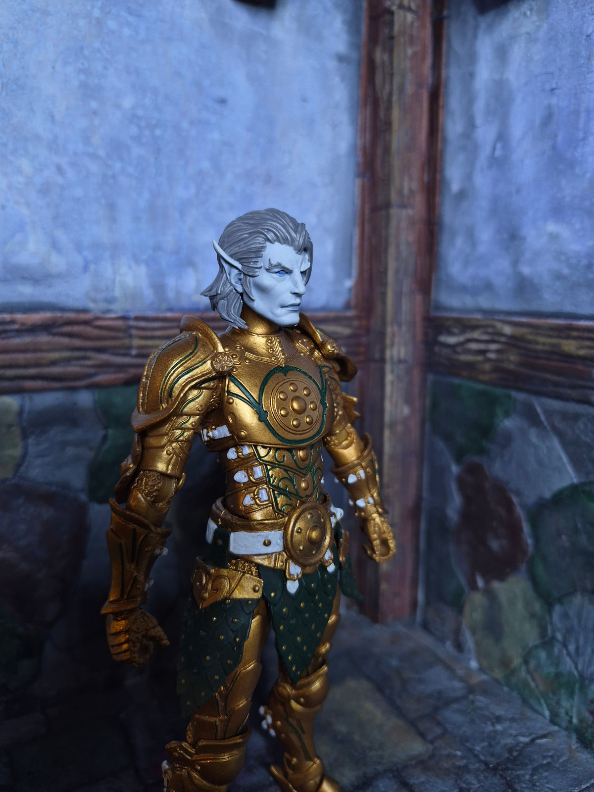 Male Ghost Elf head for Legions